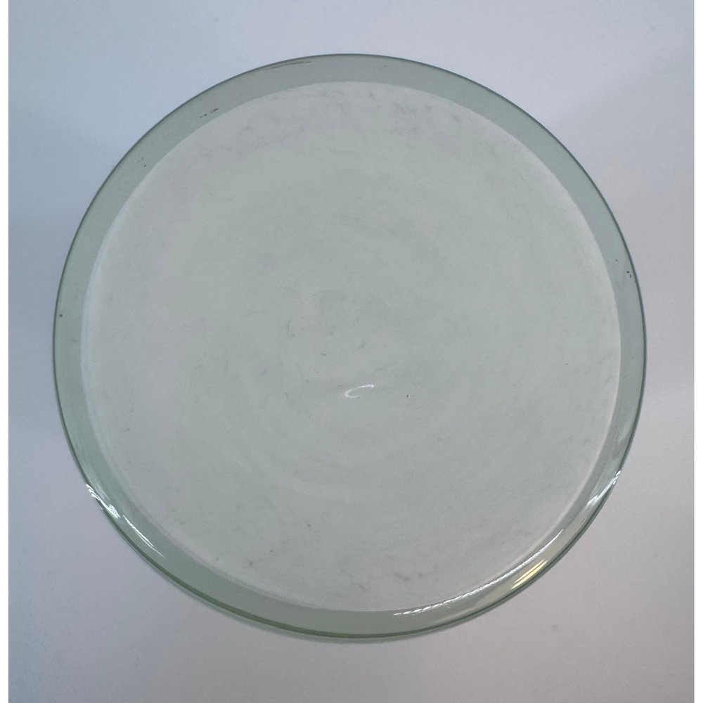 Harmony Frosted Glass Vase with Black Rim Handmade Modern Decor TC Home 6" NWOT - Picture 5 of 10